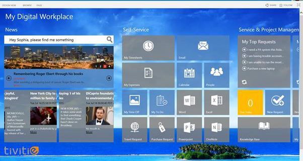 An Example of SharePoint Intranet