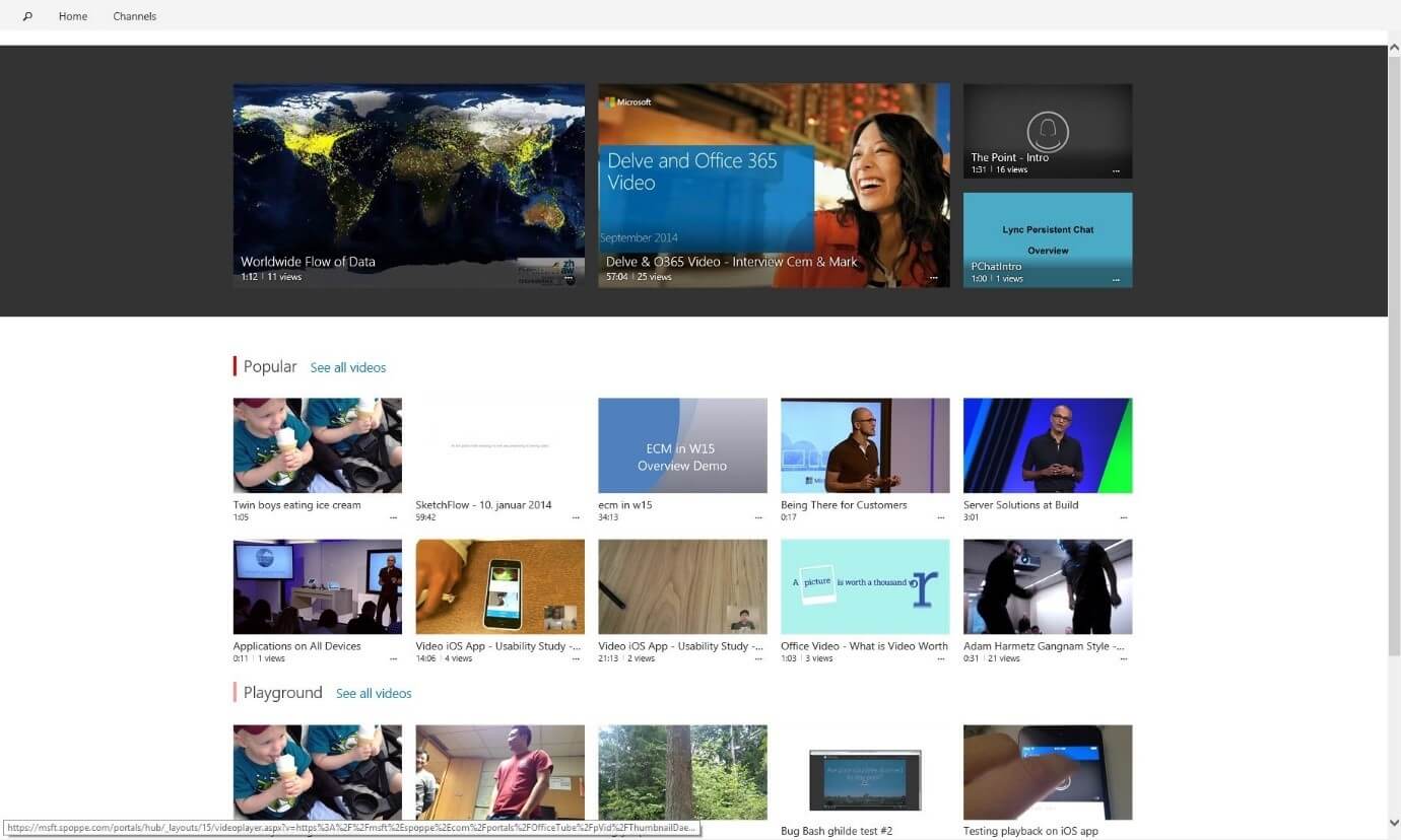 Office365 Video