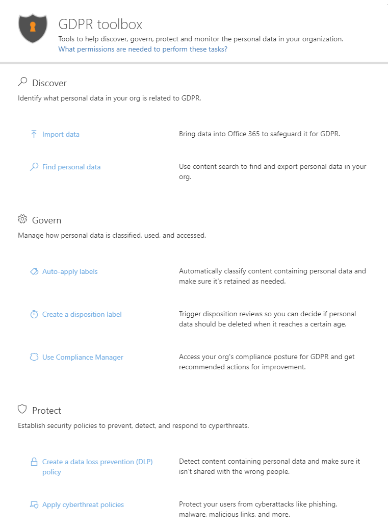 Office365 and GDPR Compliance GDPR Toolbox