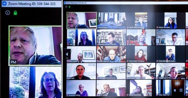 British Governement using microsoft teams vs zoom