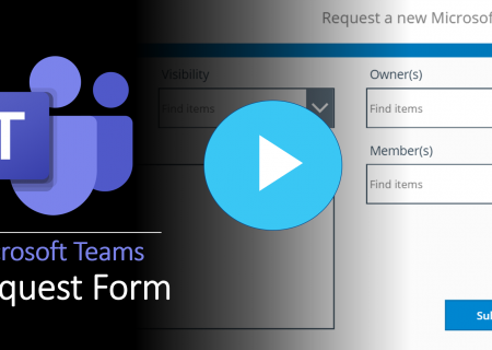 Microsoft Teams Request Form Cover