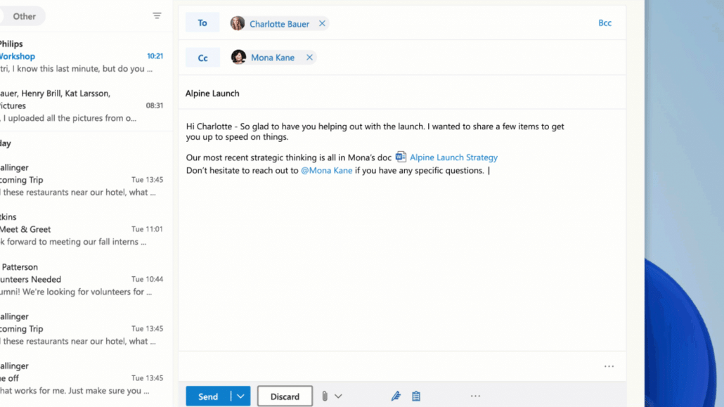 contect iq suggests, predicts and seeks information as you type