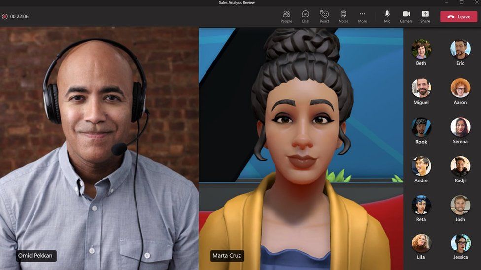 mesh can be used in teams to create personalised avatars - microsoft ignite