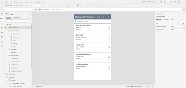 Dougie Wood Canvas PowerApps