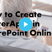 Dougie Wood - How to create PowerApps in SharePoint Online