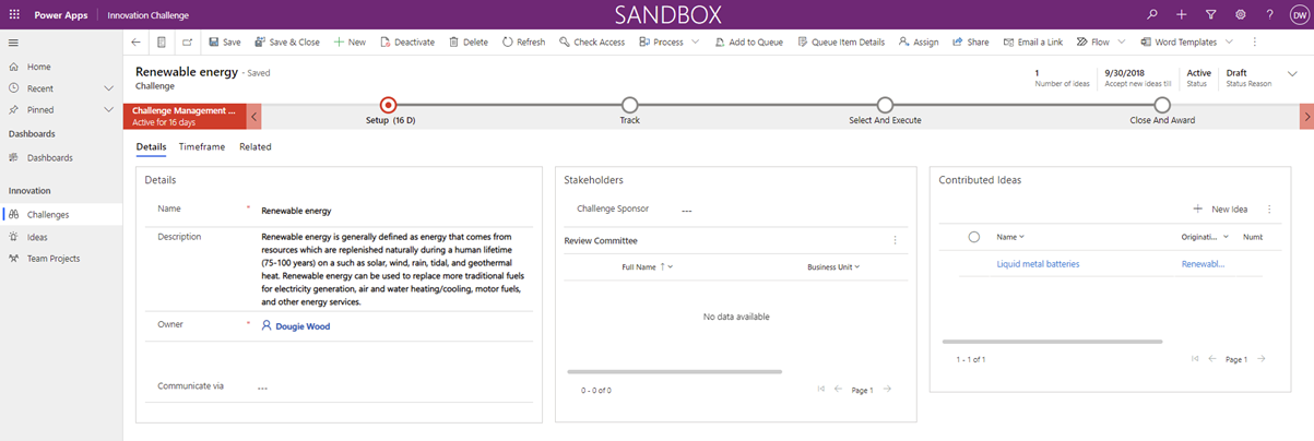 PowerApps Examples Model Driven PowerApps