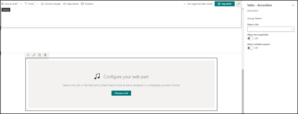 configuring a web part in sharepoint