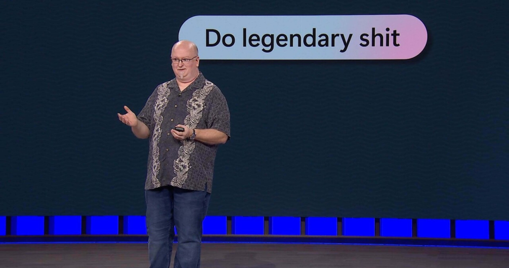 Microsoft build do legendary shit
