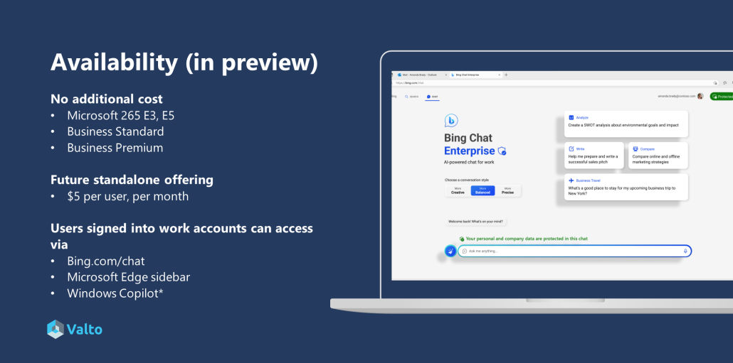 bing chat enterprise